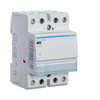 Installációs kontaktor sorolható csendes 63A/ 400V AC 12V AC/DC-műk 3M ESL Hager