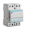Installációs kontaktor sorolható csendes 63A/ 400V AC 230V AC-műk 3M ESC Hager