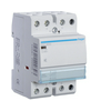 Installációs kontaktor sorolható csendes 63A/ 400V AC 230V AC-műk 3M ESC Hager