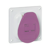 Ipari dugalj beépíthető 2P 16A 20-25V(50+60Hz) ibolya ferde IP44 P17 Tempra Dab-162t00 m LEGRAND