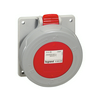 Ipari dugalj beépíthető 3P+N+E 16A 400V(50+60Hz) piros P17 Tempra Pro Dafbe164k06T LEGRAND