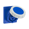 Ipari dugalj beépíthető 32A 3P 230V(50+60Hz) kék ferde IP67 műanyag 6h-pozíció PCE
