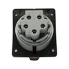 Ipari dugalj beépíthető 3P+N+E 32A 400V(50+60Hz) piros IP44 P17 Tempra PRO Dafbe-324k06 m LEGRAND