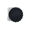 Ipari dugalj beépíthető 3P+E 3P 500V(50+60Hz) fekete egyenes 125A IP67 műanyag PratiKa Schneider