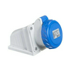 Ipari dugalj falra szerelhető 2P+E 16A 200-250V(50+60Hz) kék IP67 műanyag PratiKa Schneider