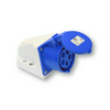 Ipari dugalj falra szerelhető 3P+N+E 16A 230V(50+60Hz) kék IP44 műanyag 9h-pozíció csavaros PCE