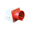 Ipari dugvilla 3P+N+E falonkívüli 16A 5P 400V(50+60Hz) piros műanyag ferde csavaros PCE