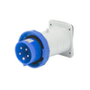 Ipari dugvilla beépíthető 2P+E ráépíthető 16A 200-250V(50+60Hz) kék műanyag IEC309HP GEWISS
