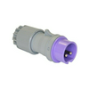 Ipari dugvilla lengő 2P 32A 20-25V(50+60Hz) ibolya IP44 műanyag csavaros Twist PCE