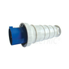 Ipari dugvilla lengő 2P+E 125A 3P 200-250V(50+60Hz) kék IP67 műanyag csavaros 6h-pozíció TRACON