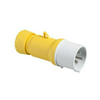 Ipari dugvilla lengő 2P+E 16A 2P 110V(50+60Hz) sárga IP44 műanyag csavaros PratiKa Schneider