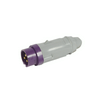 Ipari dugvilla lengő 2P+E 16A 20-25V(50+60Hz) ibolya IP44 műanyag csavaros P17 Tempra LEGRAND