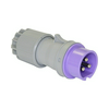 Ipari dugvilla lengő 2P+E 16A 3P 20-25V(50+60Hz) ibolya IP44 műanyag csavaros Twist PCE