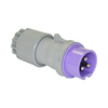Ipari dugvilla lengő 2P+E 16A 20-25V(50+60Hz) ibolya IP44 műanyag csavaros Twist PCE