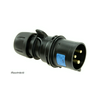 Ipari dugvilla lengő 2P+E 16A 3P 230V(50+60Hz) kék IP44 műanyag csavaros 6h-pozíció Midnight PCE
