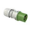 Ipari dugvilla lengő 2P+E 16A 50-500V(100-300Hz) zöld IP44 műanyag csavaros 10h-pozíció Shark PCE