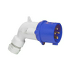 Ipari dugvilla lengő 2P+E 32A 200-250V(50+60Hz) kék IP44 műanyag csavaros P17 Tempra LEGRAND