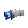 Ipari dugvilla lengő 2P+E 32A 3P 230V(50+60Hz) kék IP44 műanyag csavaros 6h-pozíció TRACON