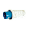 Ipari dugvilla lengő 2P+E 63A 3P 230V(50+60Hz) kék IP67 műanyag csavaros 6h-pozíció TRACON