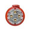 Ipari dugvilla lengő 3P+E 32A 4P 380-415V(50+60Hz) piros IP44 műanyag P17 Tempra PRO LEGRAND