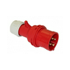 Ipari dugvilla lengő 3P+E 32A 400V(50+60Hz) piros IP44 műanyag csavaros 6h-pozíció Shark PCE