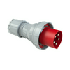 Ipari dugvilla lengő 3P+N+E 125A 400V(50+60Hz) piros IP67 műanyag csavaros Power Twist PCE