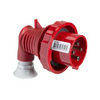 Ipari dugvilla lengő 3P+N+E 16A 4P 400V(50+60Hz) piros IP67 műanyag csavaros PratiKa Schneider