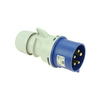 Ipari dugvilla lengő 3P+N+E 32A 230V(50+60Hz) kék IP44 műanyag csavaros 9h-pozíció Shark PCE