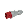 Ipari dugvilla lengő 3P+N+E 32A 5P 380-415V(50+60Hz) piros IP44 műanyag P17 Tempra PRO LEGRAND
