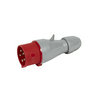 Ipari dugvilla lengő 3P+N+E 32A 380-415V(50+60Hz) piros IP44 műanyag P17 Tempra PRO LEGRAND