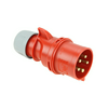 Ipari dugvilla lengő 3P+N+E 32A 5P 400V(50+60Hz) piros IP44 műanyag csavaros 6h-pozíció Shark PCE