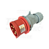 Ipari dugvilla lengő 3P+N+E 32A 5P 400V(50+60Hz) piros IP44 műanyag csavaros 6h-pozíció TRACON