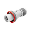 Ipari dugvilla lengő 3P+N+E 63A 380-415V(50+60Hz) piros IP67 műanyag csavaros IEC309HP GEWISS