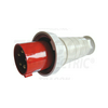 Ipari dugvilla lengő 3P+N+E 63A 5P 400V(50+60Hz) piros IP67 műanyag csavaros 6h-pozíció TRACON