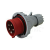 Ipari dugvilla lengő 3P+N+E fázisfordító 16A 5P 400V(50+60Hz) piros IP67 műanyag csavaros TRACON