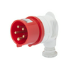 Ipari dugvilla lengő 3P+N+E pipa 16A 380-415V(50+60Hz) piros IP44 műanyag IEC309HP GEWISS