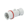 Ipari dugvilla lengő 3P+N+E pipa 32A 380-415V(50+60Hz) piros IP44 műanyag IEC309HP GEWISS