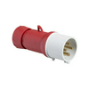 Ipari dugvilla lengő 4P 16A 400V(50+60Hz) piros IP44 műanyag csavaros PratiKa Schneider