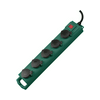 Ipari elosztósor kültéri gumi 1.5mm2 5m 5x2P+E/230V 16A szürke IP54 Super Solid SL LECTRA
