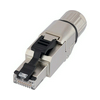 Ipari Ethernet csatlakozódugó RJ45 8(8) dugó Cat6A(IEC) árnyékolt ezüst ED-IE-AXS-6A-A-20-FC LAPP