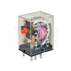 Miniatűr ipari  relé 3A/230VAC/28VDC 2v dugaszolós 24V50Hz monostabil IP20 TRACON
