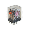 Miniatűr ipari  relé 3A/230VAC/28VDC 3v dugaszolós 24V50Hz monostabil IP20 TRACON