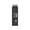 Ipari switch DIN sín Ethernet 5x10/100/1000Mbps RJ45-port IP30 WAGO