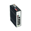 Ipari switch DIN sín Ethernet 8x10/100Mbps RJ45 port 2 menedzselhető IP30 WAGO