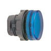 Jelzőlámpa fej d22 LED-hez kerek kék magas 1-lámpa fekete IP66 Harmony XB5 Schneider