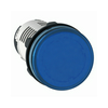 Jelzőlámpa kompakt műa. d22 1x LED kék 24V AC/DC kerek magas fényforrással Harmony XB7 Schneider