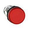 Jelzőlámpa kompakt műa. d22 1x LED piros 230-240V AC/DC kerek magas Harmony XB7 Schneider