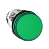 Jelzőlámpa kompakt műa. d22 1x LED zöld 230-240V AC/DC kerek magas Harmony XB7 Schneider