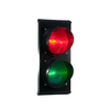 Jelzőlámpa sorompó/kapuhoz 2-lámpás piros/zöld 70W izzó E27 230VAC IP65  WE.TL2 BENINCA