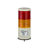 Jelzőoszlop kompakt piros-narancs 2x villanó folytonos villogó +hang 24V Harmony XVC Schneider